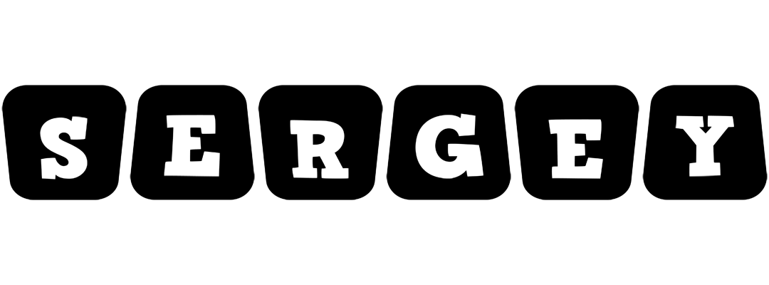 Sergey racing logo