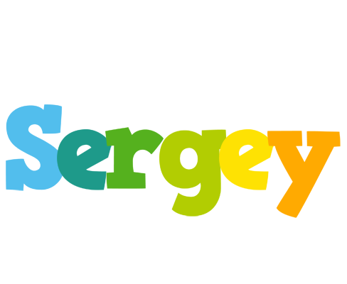 Sergey rainbows logo