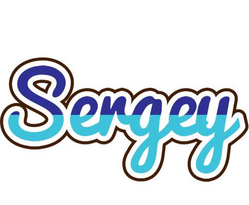 Sergey raining logo