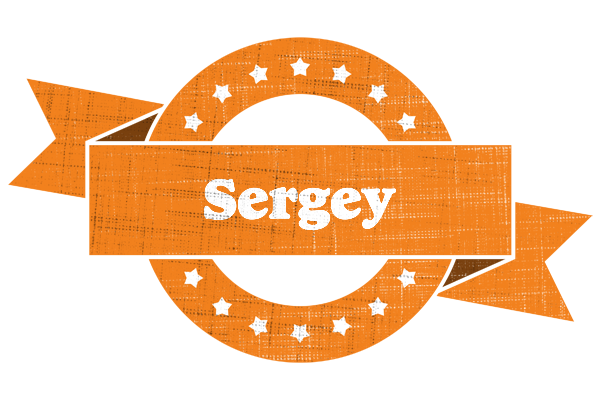 Sergey victory logo