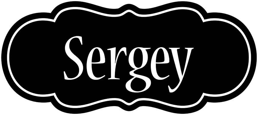 Sergey welcome logo