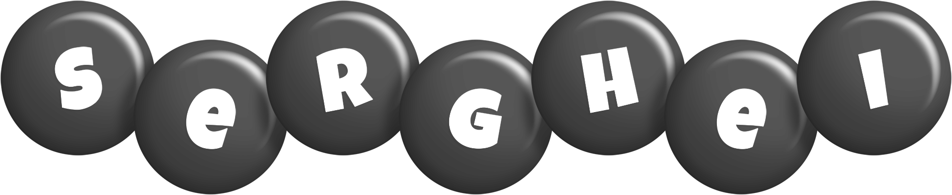 Serghei candy-black logo