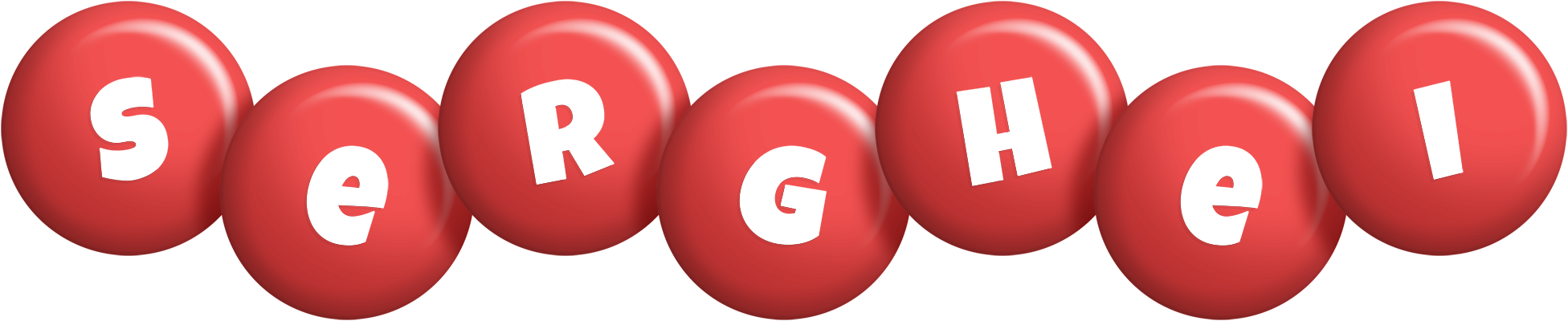 Serghei candy-red logo