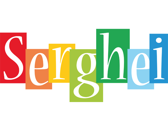 Serghei colors logo