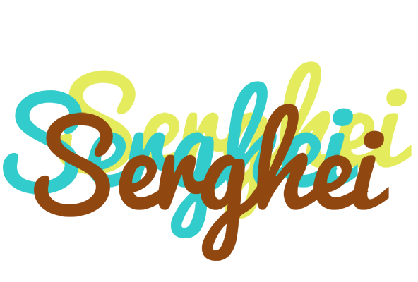 Serghei cupcake logo