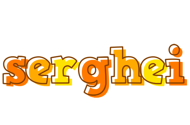 Serghei desert logo