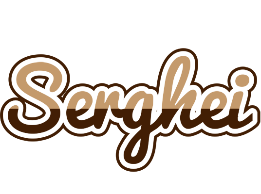 Serghei exclusive logo