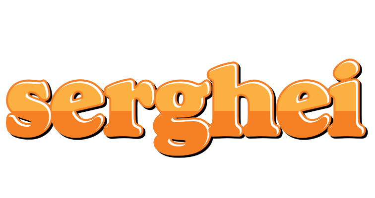 Serghei orange logo