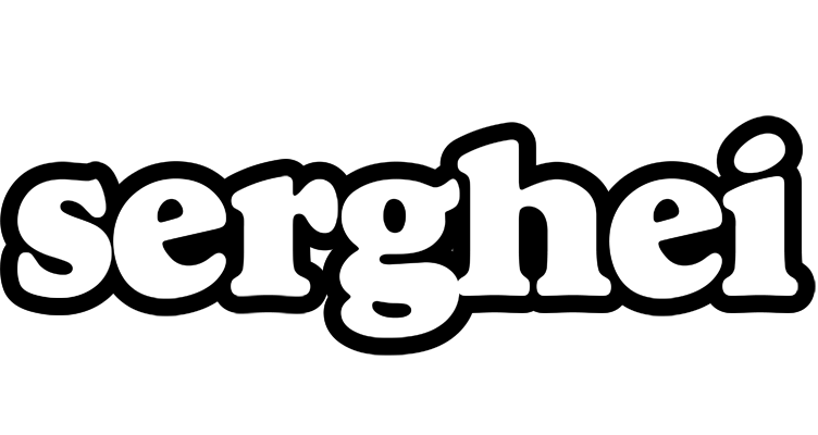 Serghei panda logo