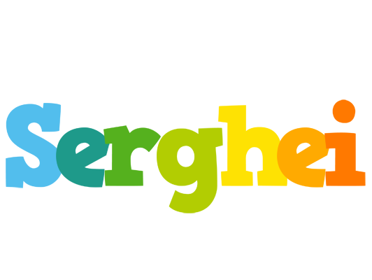 Serghei rainbows logo