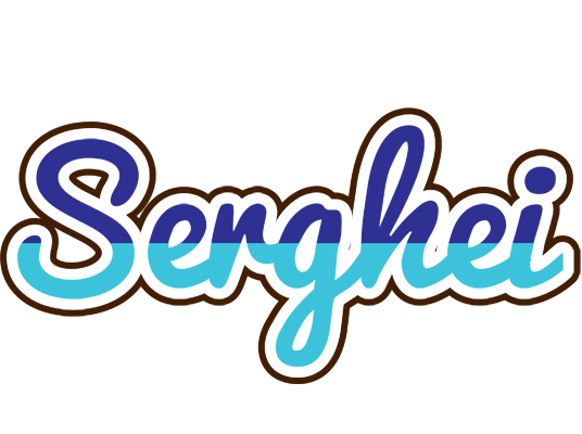 Serghei raining logo