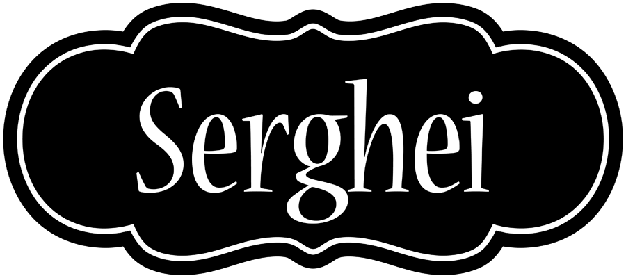 Serghei welcome logo