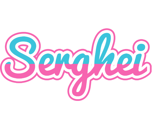 Serghei woman logo