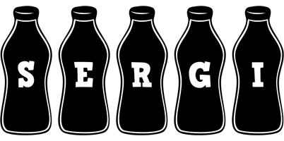 Sergi bottle logo