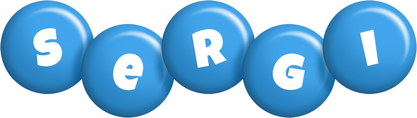 Sergi candy-blue logo