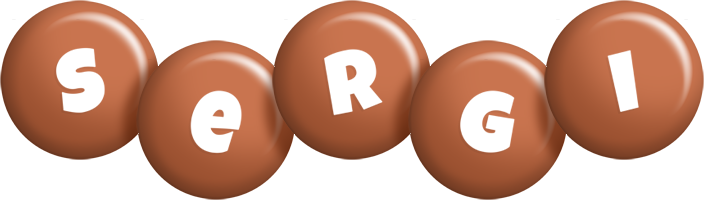 Sergi candy-brown logo