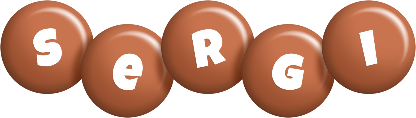 Sergi candy-brown logo