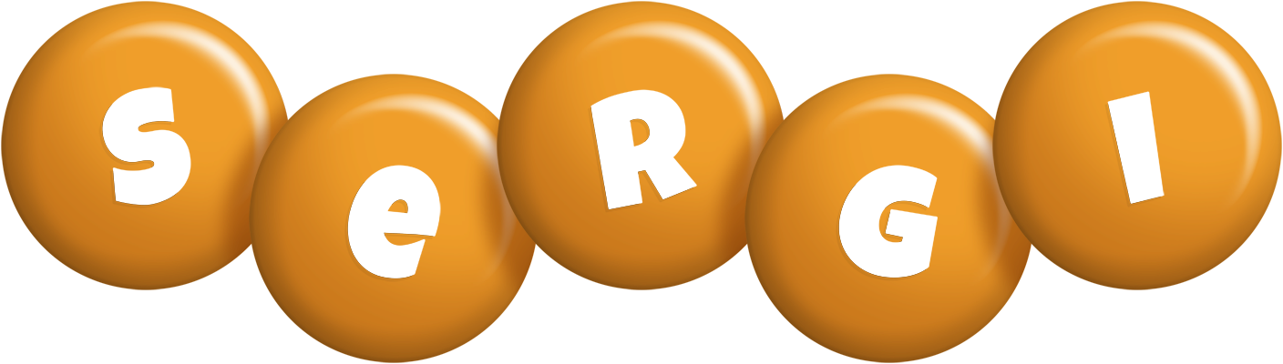 Sergi candy-orange logo