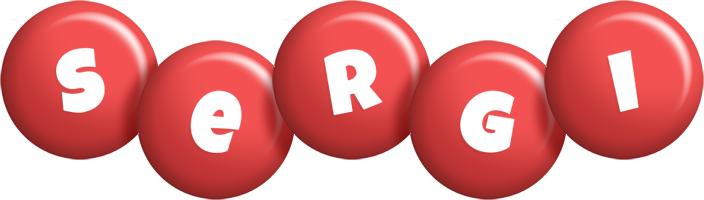Sergi candy-red logo