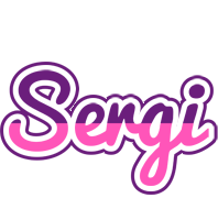 Sergi cheerful logo