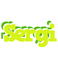 Sergi citrus logo