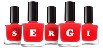 Sergi fashion logo