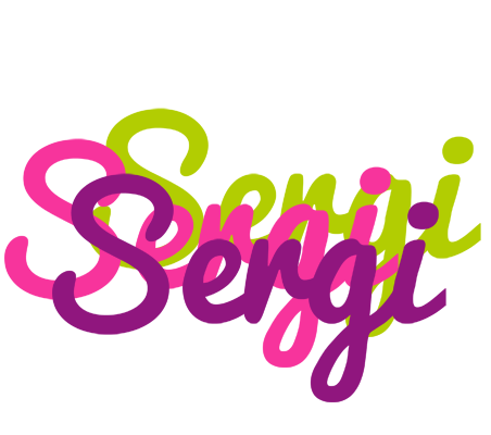 Sergi flowers logo