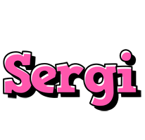 Sergi girlish logo