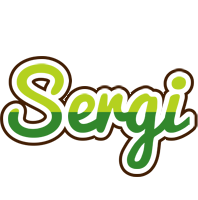 Sergi golfing logo