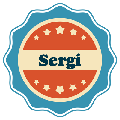 Sergi labels logo