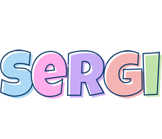 Sergi pastel logo
