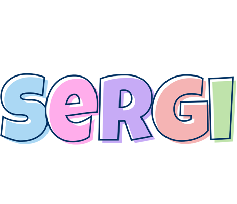 Sergi pastel logo