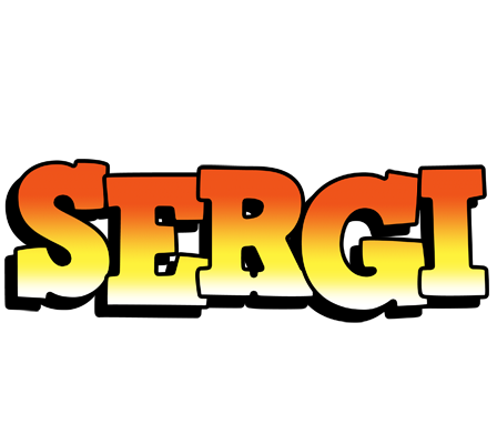 Sergi sunset logo