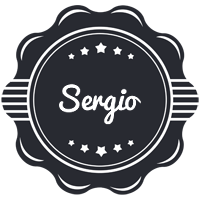 Sergio badge logo