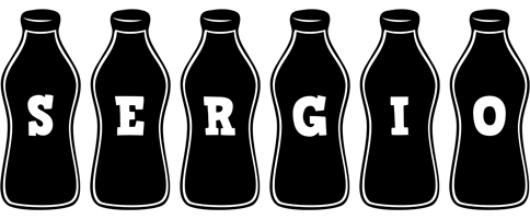 Sergio bottle logo