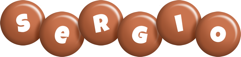 Sergio candy-brown logo