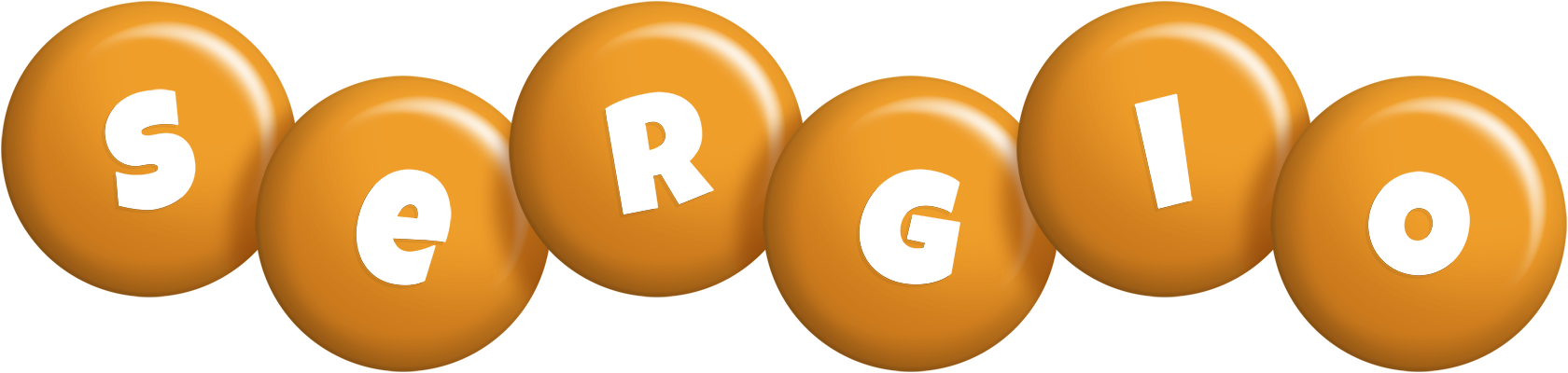 Sergio candy-orange logo