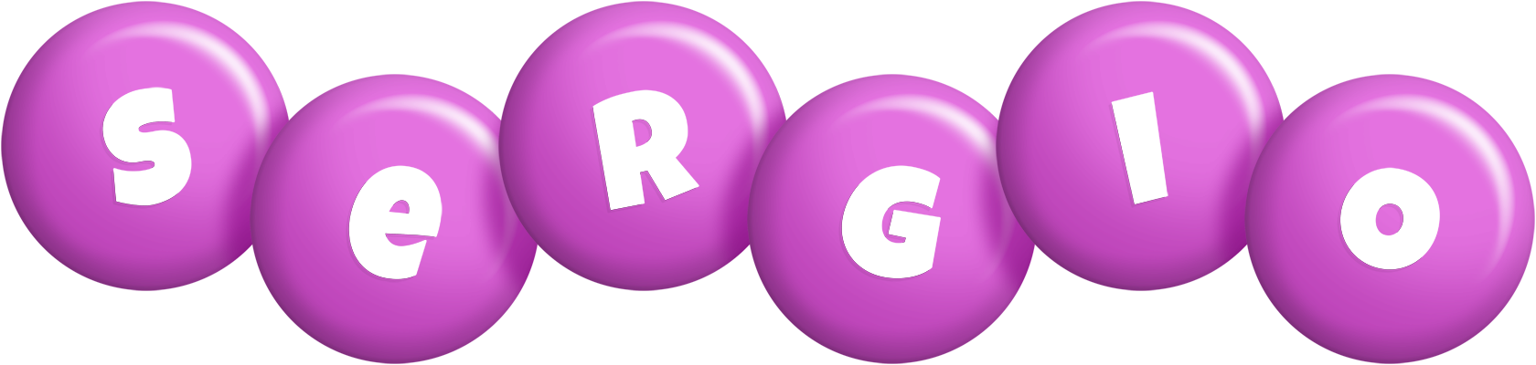 Sergio candy-purple logo