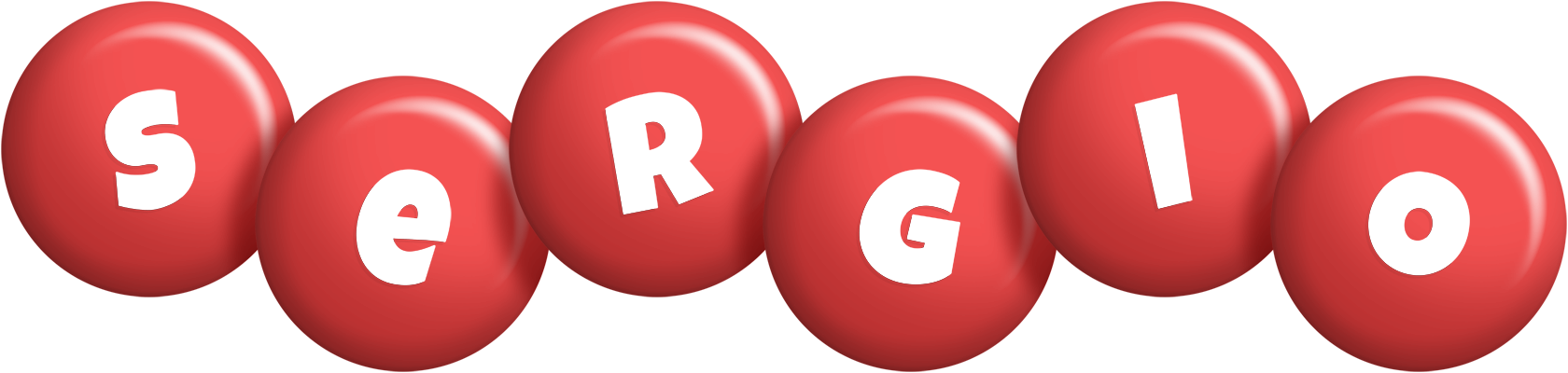 Sergio candy-red logo