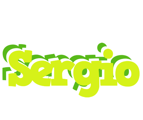 Sergio citrus logo
