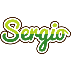 Sergio golfing logo