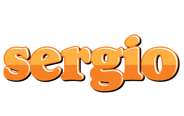 Sergio orange logo