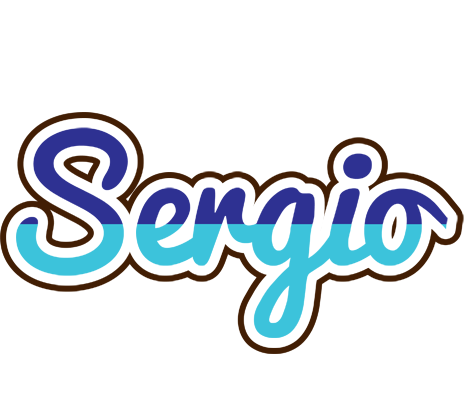 Sergio raining logo
