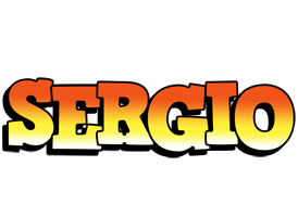 Sergio sunset logo