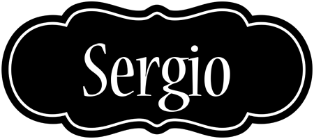 Sergio welcome logo