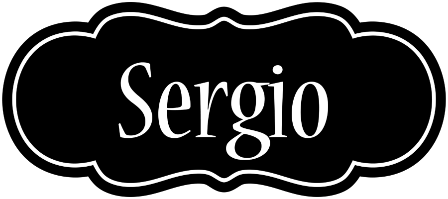 Sergio welcome logo