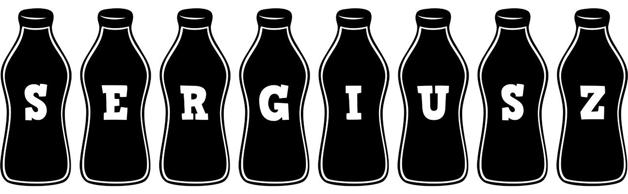 Sergiusz bottle logo