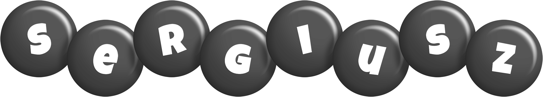 Sergiusz candy-black logo