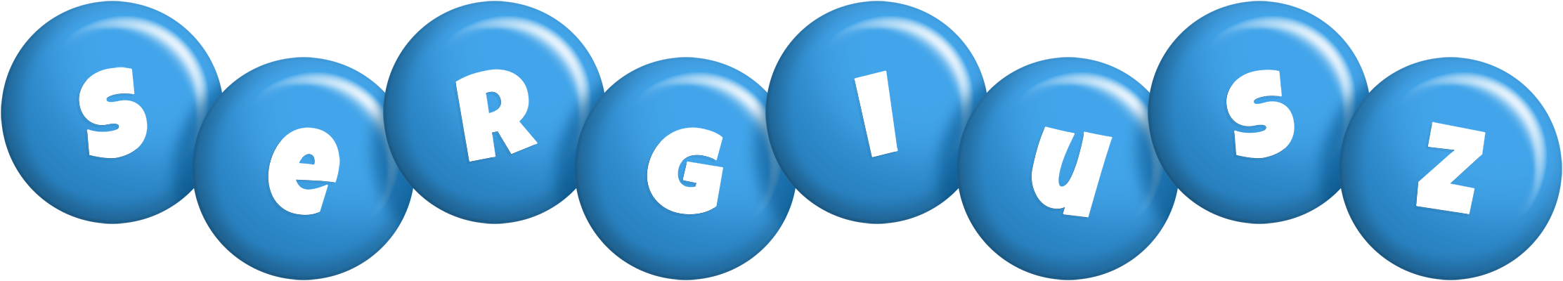Sergiusz candy-blue logo