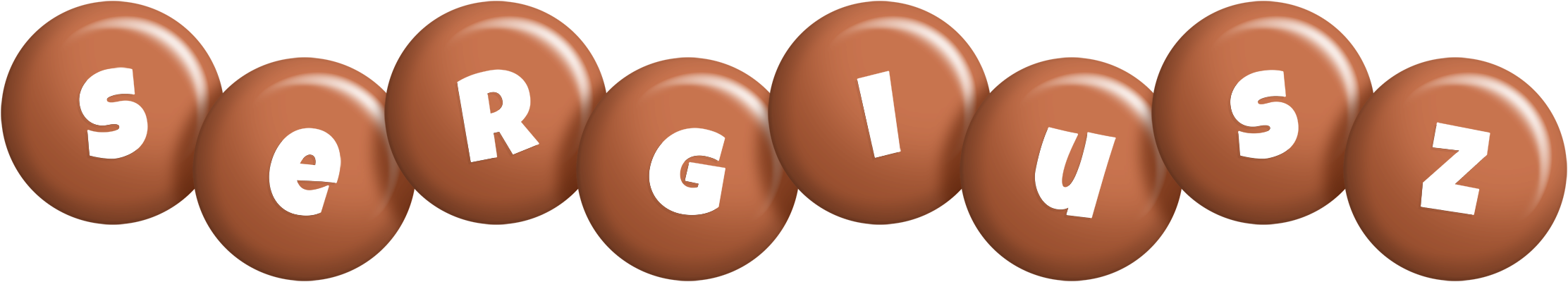 Sergiusz candy-brown logo